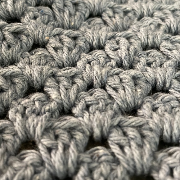 2 Hand Crafted Crochet Washcloths Crochet Dishcloths 100% Cotton - Granny Square - Picture 3 of 5